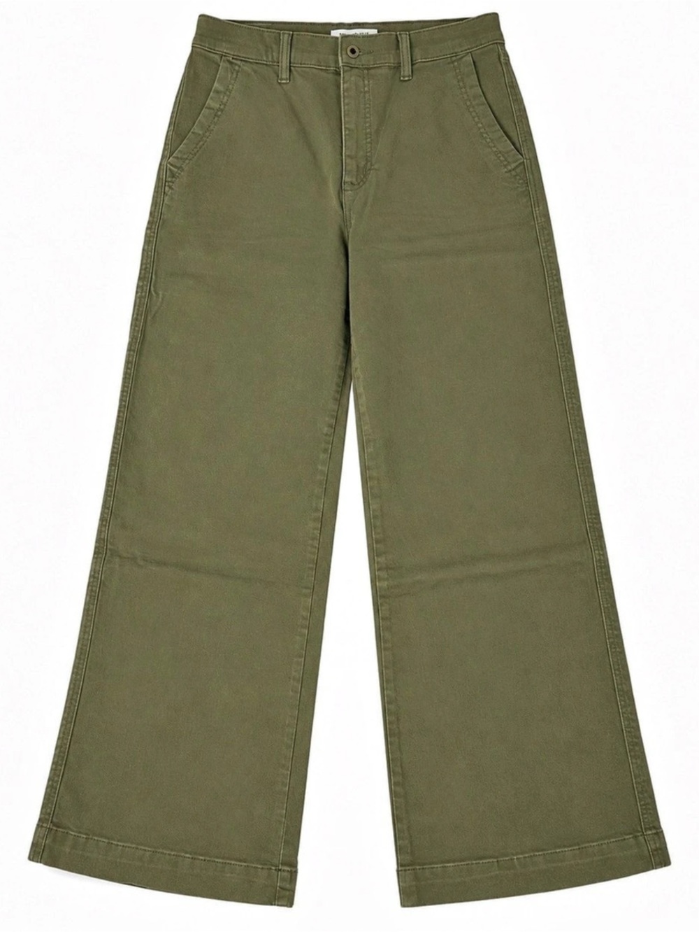 Nine West Wide Leg Pant Olive Wide Leg Pants Size 8